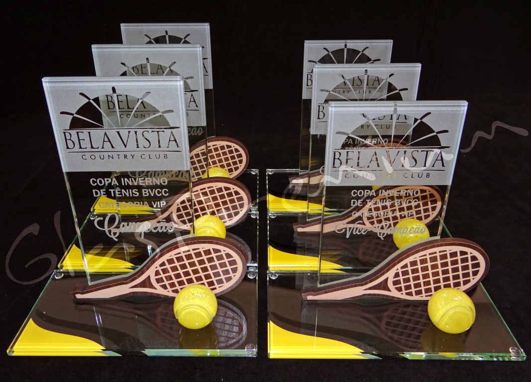 Enigma tenis Trofeo Premio 140mm Grabado Gratis 